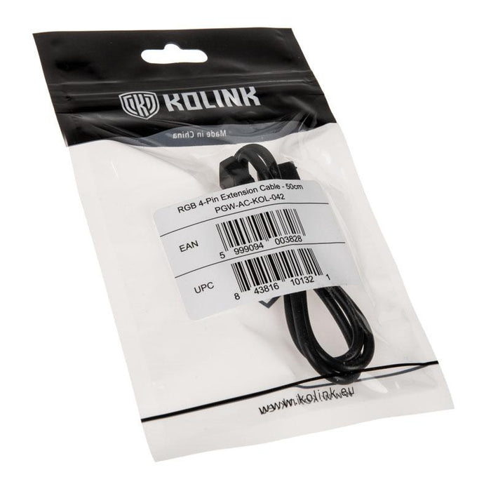 Cable Kolink PGW-AC-KOL-042, Extension, 4 Pin, for RGB accessories