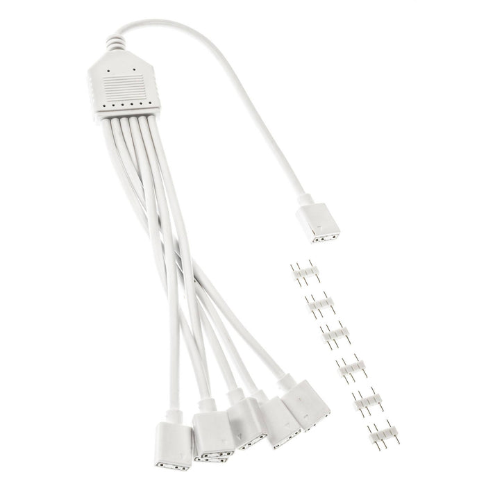 Cable Kolink ARGB 1-6 Splitter - 30 cm White