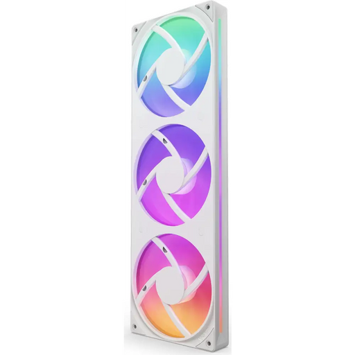 Комплект вентилатори NZXT F360 White RGB Core - Вентилатори<<<Компютърни компоненти<<<ValiAPI