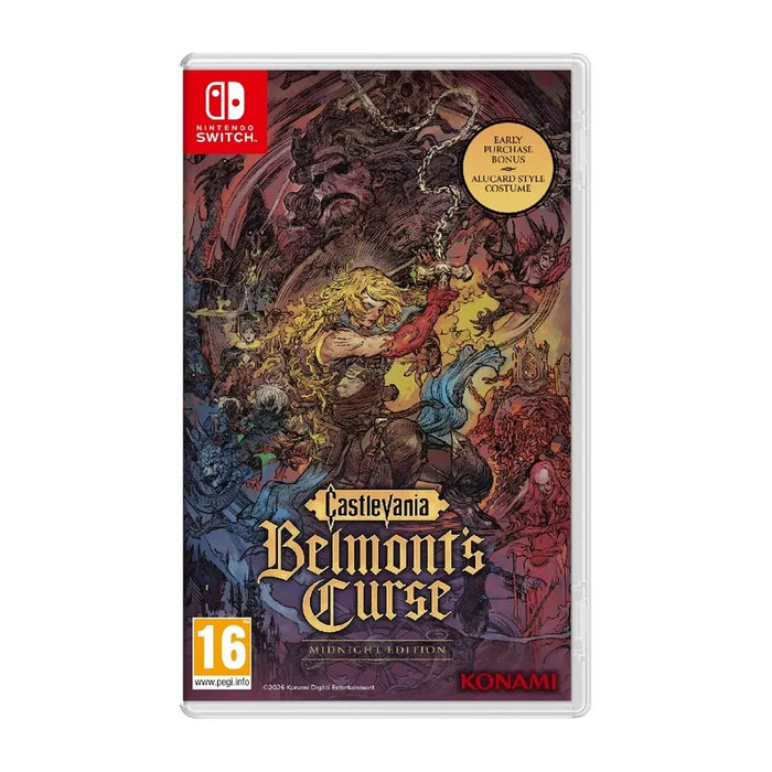 Castlevania Belmont's Curse Midnight Edition Game (NSW)