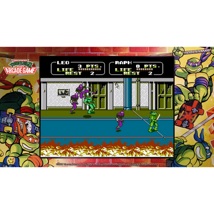 Teenage Mutant Ninja Turtles COWABUNGA Game (PS4)