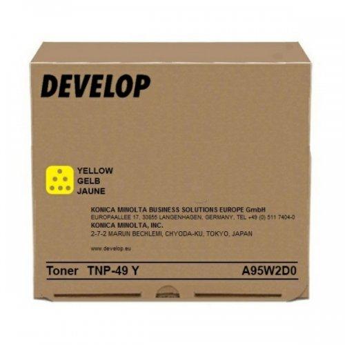 Toner cartridge DEVELOP TNP49Y, ineo+ 3351, +3851, +3851FS, 12000 k., Yellow