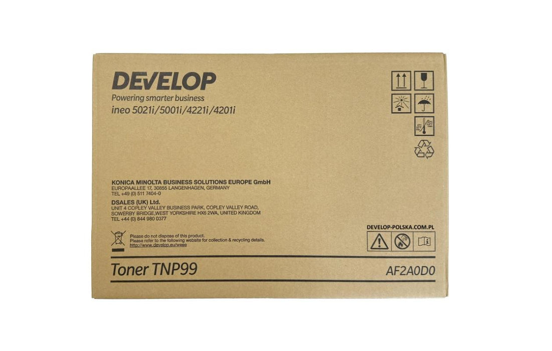 Toner cartridge DEVELOP TNP99, - ineo 4201i, 4221i, 5001i, 5021i, 18000 k., Black