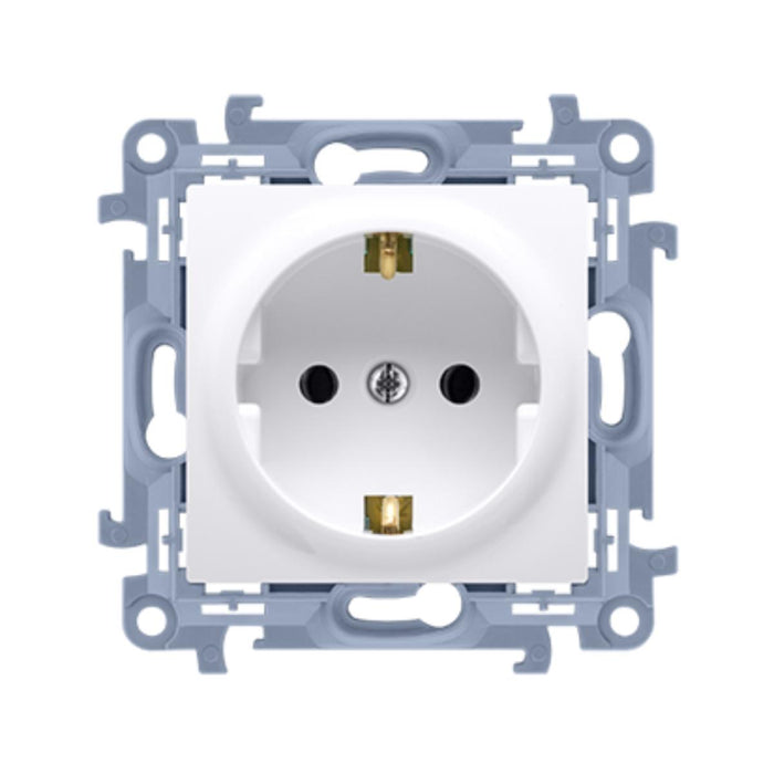 CONTACT SHUKO 16A SINGLE WHITE SIMON