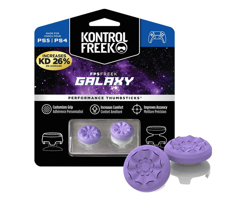 Accessory KontrolFreek Performance Thumbsticks FPS Freak Galaxy Purple