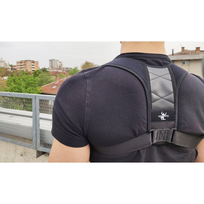 Corpofix - Medical Posture Corrector Men Women Upper Back Brace Shoulder Lumbar Support