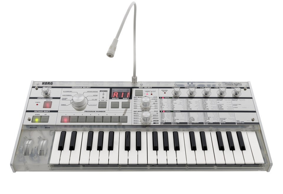 Korg microKORG Crystal - analogue synthesiser with vocoder