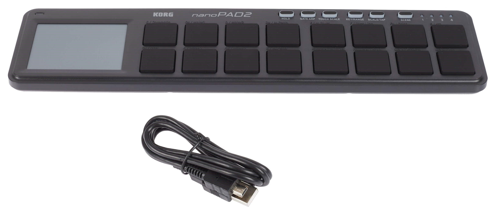 MIDI controller Korg - nanoPAD2, black