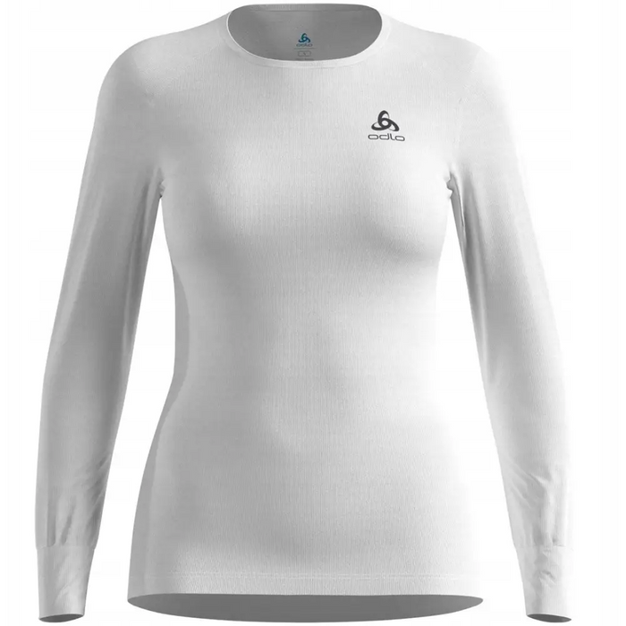 Koszulka damska Odlo BL TOP crew neck l/s ACTIVE WARM ECO roz. M Biała - Thermoactive underwearODM-BTE<<<Military