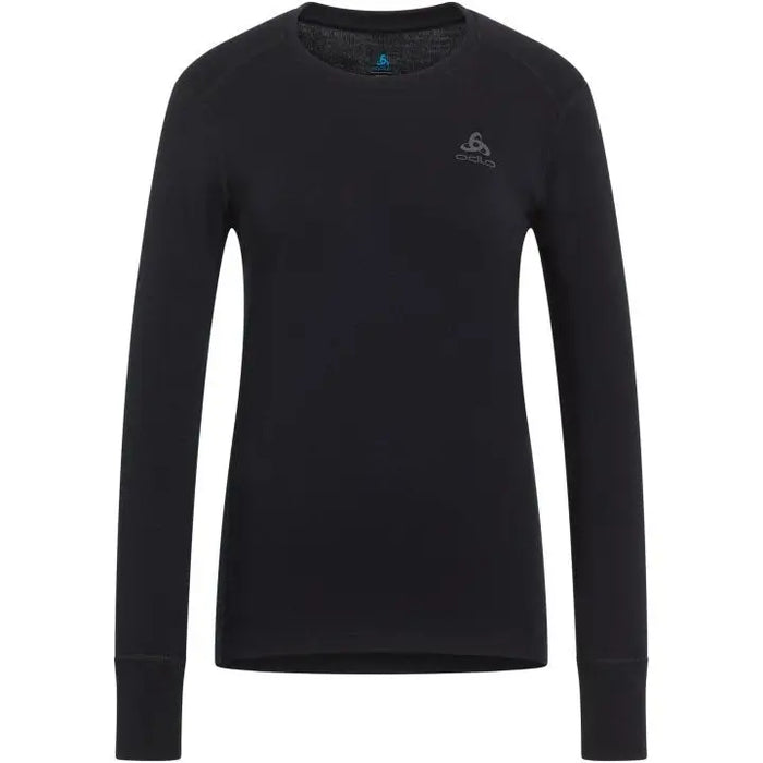 Koszulka damska Odlo BL TOP crew neck l/s MERINO 260 roz. S Czarna - Thermoactive underwearODM-BTE<<<Military