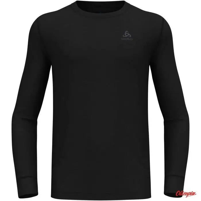 Koszulka męska Odlo BL TOP crew neck l/s MERINO 200 roz. M Czarna - Thermoactive underwearODM-BTE<<<Military