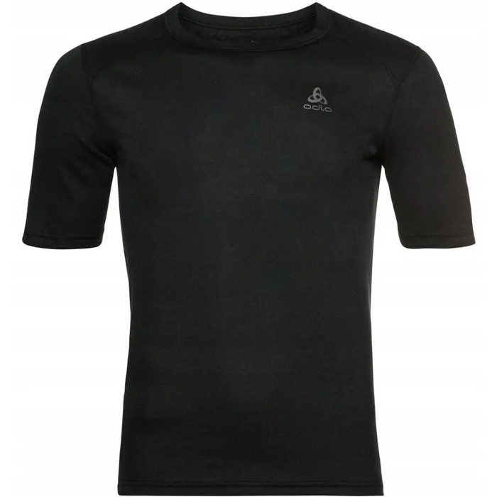 Koszulka męska Odlo BL TOP crew neck s/s ACTIVE WARM ECO roz. M Czarna - Thermoactive underwearODM-BTE<<<Military
