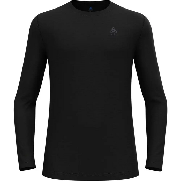 Koszulka męska ODLO Merino 160 BL Top Crew Neck l/s roz. L Czarna - Thermoactive underwearODM-BTE<<<Military