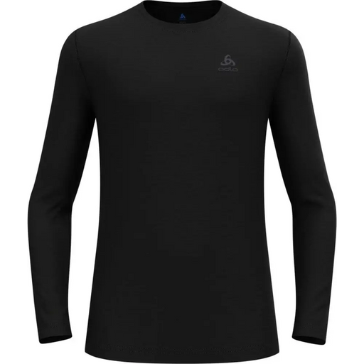 Koszulka męska ODLO Merino 160 BL Top Crew Neck l/s roz. M Czarna - Thermoactive underwearODM-BTE<<<Military