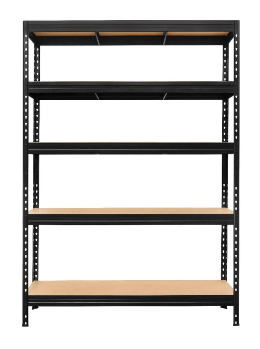 METAL RACK 180X120X60 5X275KG BLACK