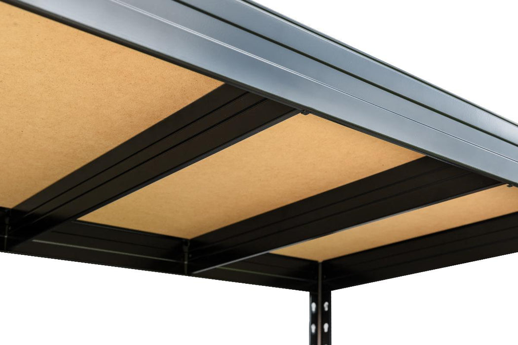 METAL RACK 180X180X60 5X250KG BLACK