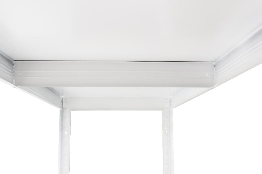 METAL RACK 180X60X40 5X130KG WHITE