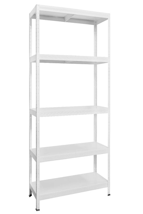 METAL RACK 180X60X40 5X130KG WHITE