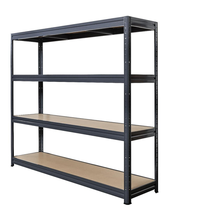 METAL RACK 177X160X60 4X600KG BLACK
