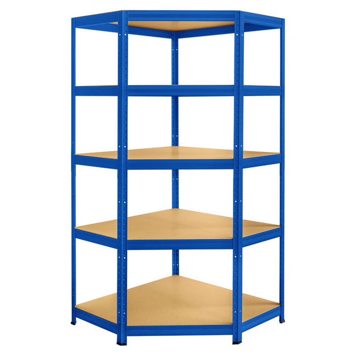 CORNER METAL SHELF KOVONA FUTUR 180X90X45/5 B