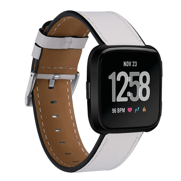 Leather strap with classic clasp Fitbit / Fitbit Versa