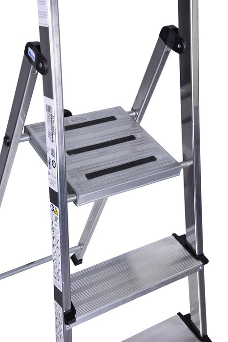Krause Secury Folding ladder silver