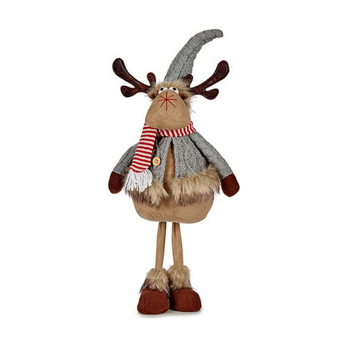 Christmas Reindeer Krist+ Brown Grey 24 x 63 x 27 cm