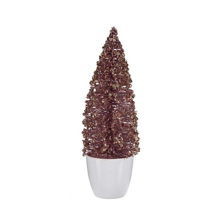 Christmas Tree Krist+ Pink Golden Plastic 9 x 28 x 9 cm Small