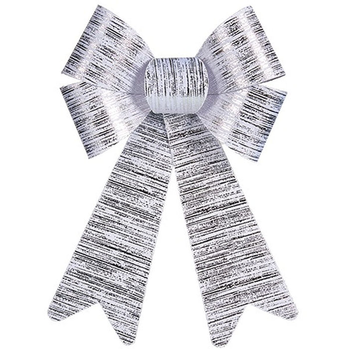 Lasso Krist+ Silver 16 x 24 x 4 cm Christmas bauble (12 Units)