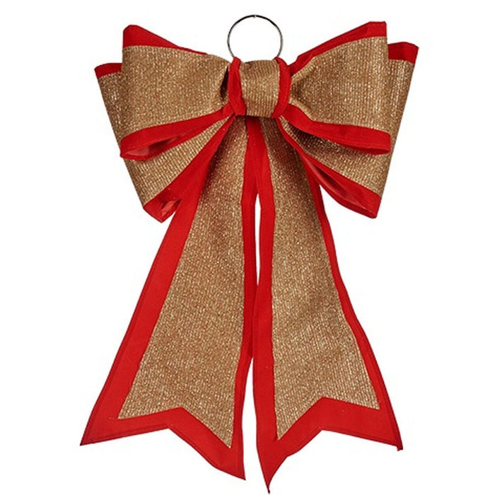 Lasso Krist+ Red Golden 40 x 60 cm 53 x 56 x 7,5 cm Christmas bauble (6 Units)