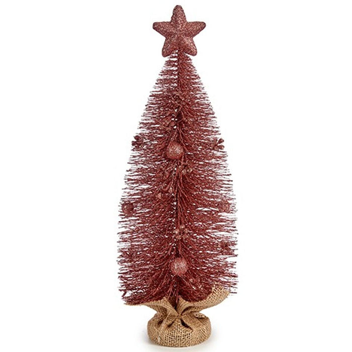 Christmas Tree Krist+ Pink 13 x 41 x 13 cm (12 Units)
