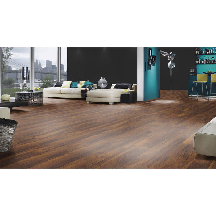 LAMINATED PARQUET KRONO ORIGINAL NARROW HICKORY RED RIVER 8156, 10.00 mm, 32/AC4, CHAMBER