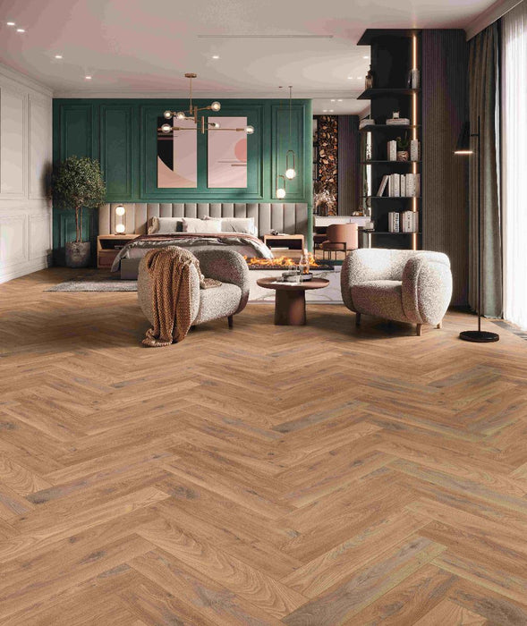 LAMINATE 32/AC5 8MM 4V K450 FIRE OAK