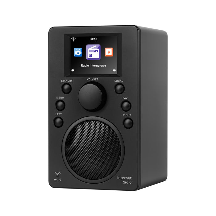 Krüger&Matz KM0818.1 Internet Radio Black