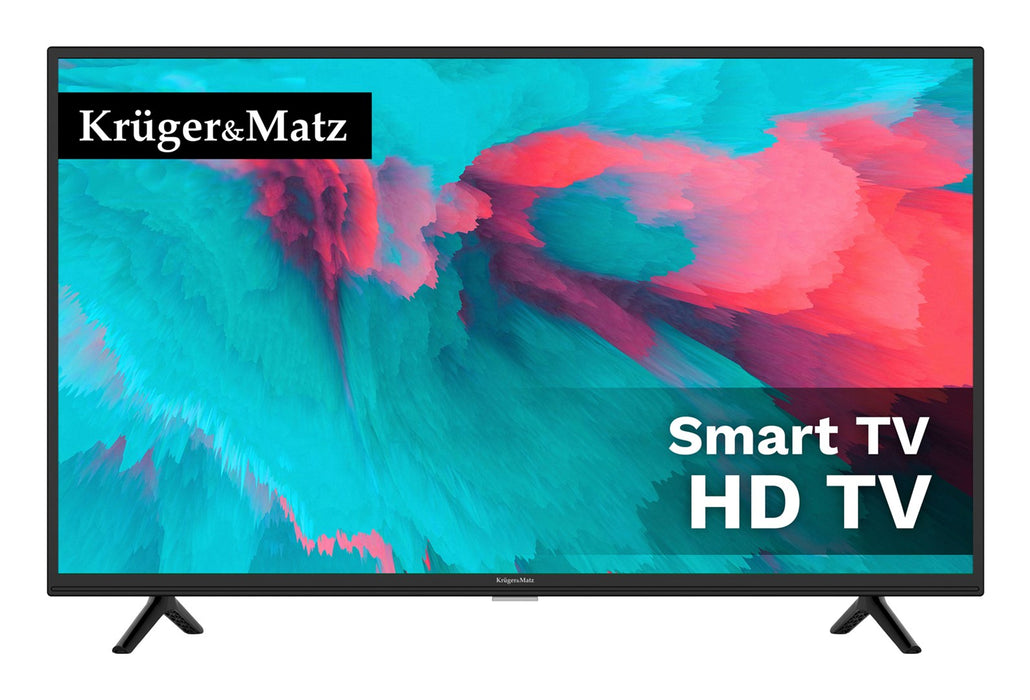 Krüger&Matz KM0232-S6 TV 81.3 cm (32") HD Smart TV Wi-Fi Black 220 cd/m²