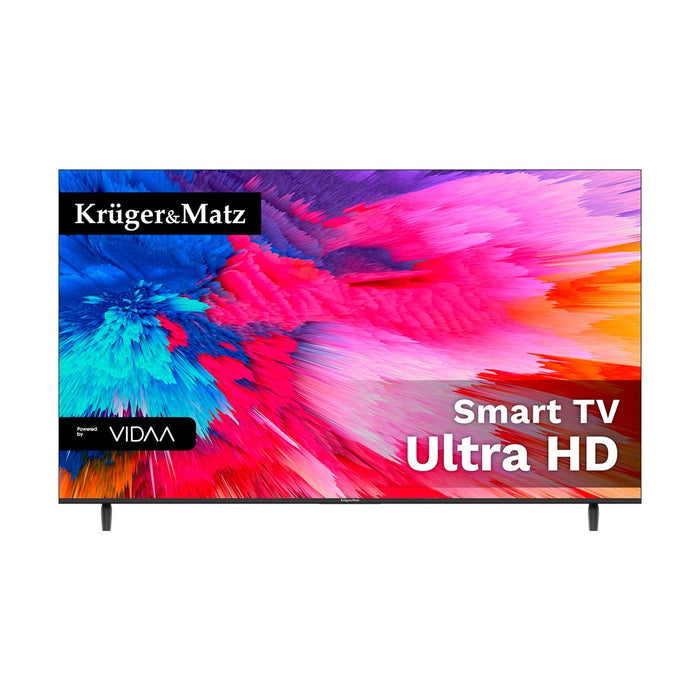 Krüger&Matz KM0255UHD-V3 139 cm (55") UHD Smart TV Wi-Fi Black