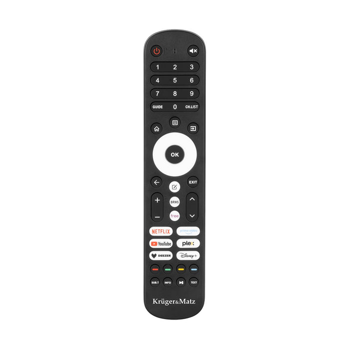 Krüger&Matz KM0255UHD-V3 139 cm (55") UHD Smart TV Wi-Fi Black