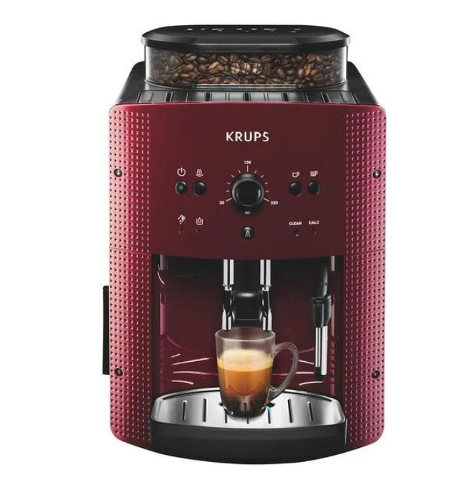 Coffee machine KRUPS EA810770, 15 bar, 1450W, Red