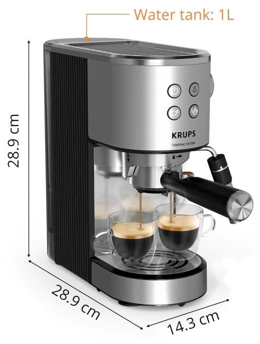 Coffee machine KRUPS Virtuoso+ XP499EE0