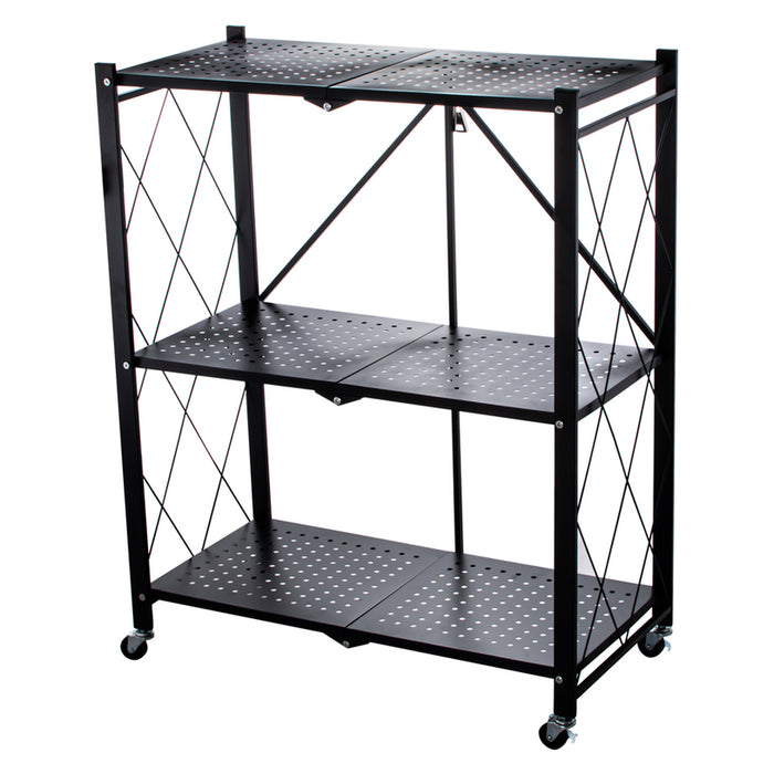 FOLDABLE METAL RACK KTN VTFS503BK 71X34X87