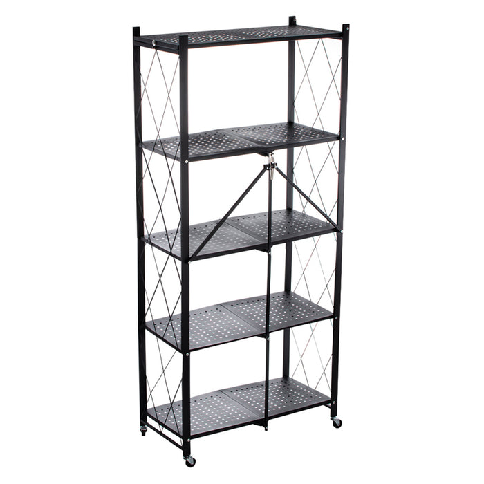 FOLDABLE METAL RACK KTN VTFS505BK 71X34X157