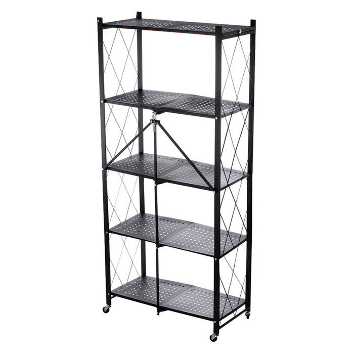 FOLDABLE METAL RACK KTN VTFS505BK 71X34X157