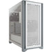 Кутия Corsair 4000D Airflow Mid Tower Tempered Glass Бяла - Кутии за компютри<<<Компютърни компоненти<<<ValiAPI