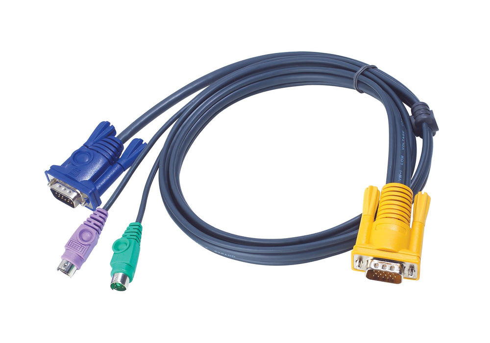 KVM cable ATEN 2L-5210P PS/2 KVM to 3in1 SPHD 10 m - KVM Суичове<<<Мрежово оборудване<<<ValiAPI