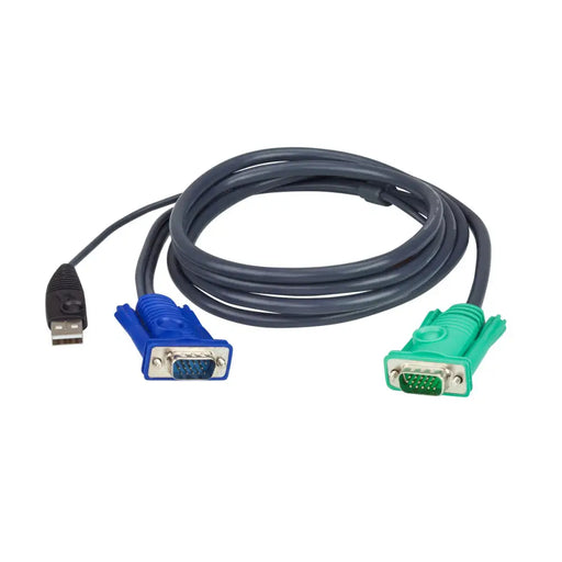 KVM switch Aten 2L-5201U - Компютър Кабели и адаптери<<<Компютри| Електроника<<<BigBuy&&&Switch KVM<<<Компютър Кабели и