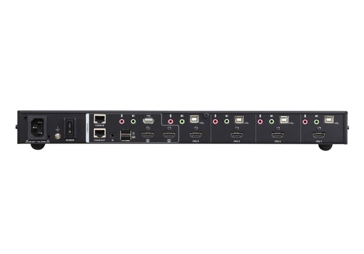 KVM switch ATEN CM1284-AT-G 4 ports USB 4K HDMI Multi-View - KVM Суичове<<<Мрежово оборудване<<<ValiAPI