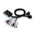 KVM switch ATEN CS682 - 4x USB A 2x DVI 4x 3.5mm jack - KVM Суичове<<<Мрежово оборудване<<<ValiAPI