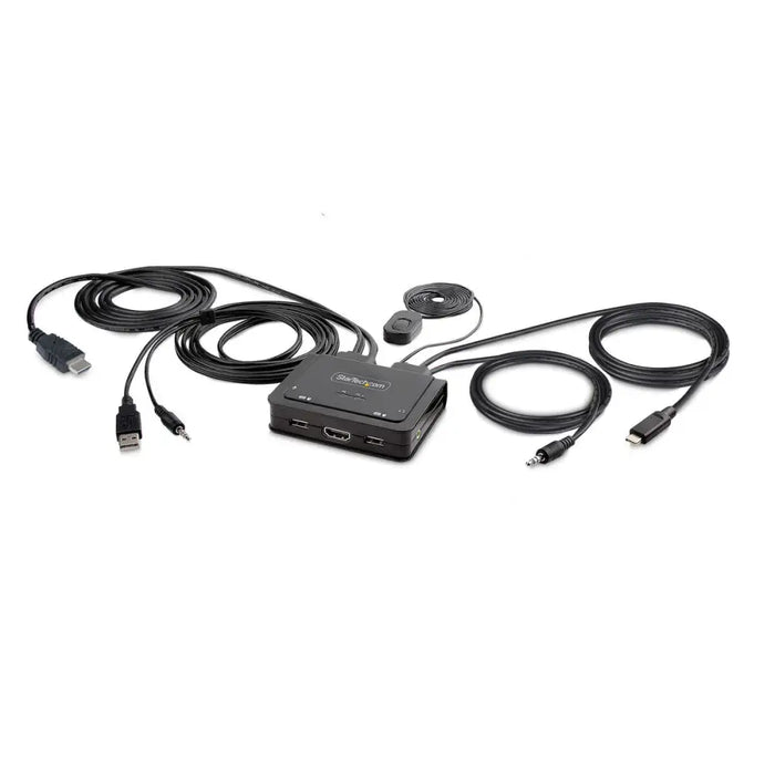 KVM switch Startech C2-H46-UAC-CBL-KVM 1,8 m - Компютър Кабели и адаптери<<<Компютри| Електроника<<<BigBuy&&&Switch