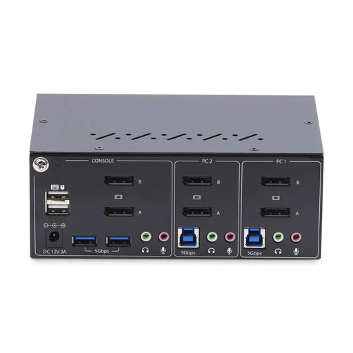 KVM switch Startech P2DD46A2 - Компютър Кабели и адаптери<<<Компютри| Електроника<<<BigBuy&&&Switch KVM<<<Компютър
