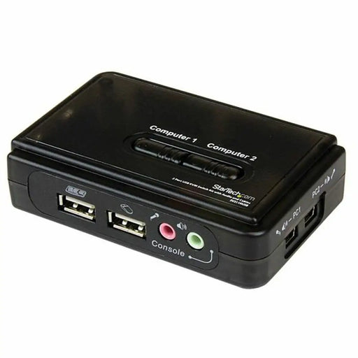 KVM switch Startech SV211KUSB - Компютър Кабели и адаптери<<<Компютри| Електроника<<<BigBuy&&&Switch KVM<<<Компютър